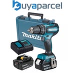 Makita DHP485STE 18V LXT Lithium Brushless Combi Hammer Drill - 2 x 5.0ah