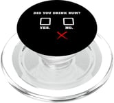 Did You Drink Rhum – Humour amusant pour bar PopSockets PopGrip pour MagSafe