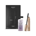 KIKO Milano Essential Eye Set | Kit Maquillage : 1 Mascara Effet Cils Remodelés Et 1 Mini-Démaquillant Biphasé