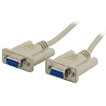 Deltaco DEL-25A seriekabel Beige 3 m