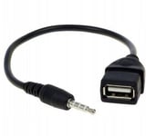 Câble Adaptateur Mini Jack 3.5mm AUX vers USB OTG Host,JL722