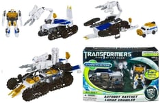 Transformers 2 Cyberverse Autobot Ratchet figure toy Lunar Crawler boxed set