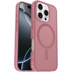 OtterBox Symmetry Series Clear MagSafe Case for iPhone 16 Pro, Shockproof, Drop proof, Protective Thin Case, 3x Tested to Military Standard, Clear/Pink