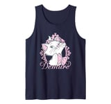 Disney The Aristocats Cute Marie Demure Sketch Chest Frame Tank Top