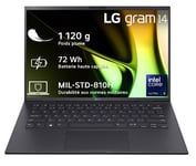 LG Gram 14" FHD+/U5-125H/16Go/1To/W11P Noir