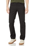 Dickies Mens Men's Tapered Fit Trousers, Black, 36 Regular