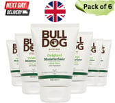 6 x Bulldog Skincare For Men Original Face Moisturizer for Healthy Skin