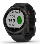 Garmin Approach S42 Golfklocka Gunmetal with Black Band 010-02572-00