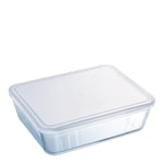 Pyrex - Cook & Freeze Kannellinen Lasivuoka 2,6 L