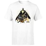 DC Black Adam Characters Unisex T-Shirt - White - XS - Blanc