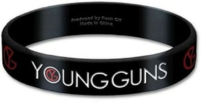 Young Guns black wristband 100% Official Merchandise