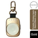 Aquarius Portable Wireless Apple Watch/iWatch Charger -  Gold