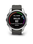 Garmin Fenix 7S Pro Solar - Stainless Steel Graphite Band