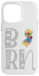 Coque pour iPhone 14 Pro Max Né dans le New Jersey, Art Block Letters