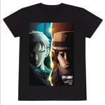 T-shirt med kortärm Spy X Family Spitscreen Svart Unisex - XXL