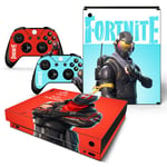 Kit De Autocollants Skin Decal Pour Console De Jeu Fortnite Xbox One X Console De Jeu Corps H?Te, T1tn-Xbonex-1055