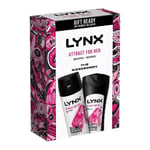 Lynx Attract for Her Body Wash 225ml & Body Spray 150ml 2Pcs Gift Set for Her