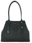 Radley Black Shouder Bag Medium Top Zip Leather Handbag Provence Street RRP £229