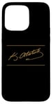 iPhone 15 Pro Max Signature M.K. Atatürk Founder of the Turkish Republic Case