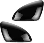 ZHAOOP Car Mirror Cover Rearview Caps 2pcs Rearview Mirror Cover Side Wing Rear View Mirror Case Covers Fit,For VW Golf MK7 7.5 GTD R GTI E-GOLF Touran L