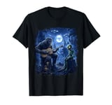 Alien Bigfoot Guitar Sasquatch UFO Outfit For Men Women Kid T-Shirt