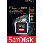 Sandisk Extreme Pro SDXC 128GB Up To R300MB/S W260MB/S SD Card UHS-LI V90