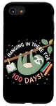 Coque pour iPhone SE (2020) / 7 / 8 Une jolie étudiante paresseuse - Hanging In There - 100 jours d'école