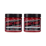 Manic Panic Vampire's Kiss Classic Creme Vegan Semi Permanent Hair Dye 2 x118ml