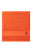 Poloplay Wash Towel Home Textiles Bathroom Textiles Towels & Bath Towels Face Towels Orange Ralph Lauren Home