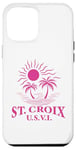 Coque pour iPhone 12 Pro Max Souvenirs de Saint-Croix usvi Îles Vierges américaines Rappel de vacances