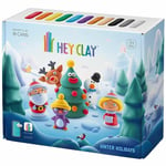 Modellera Spel Bizak Hey Clay Winter Holidays Jul Burkar x 18