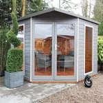 8 x 8 Corner Wooden Summerhouse