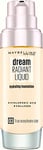 Maybelline New York Dream Radiant Liquid Fond de Teint Soin Hydratant 12H 03 Ivoire Claire 1 Unité