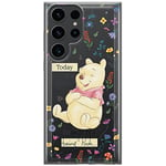 ERT Group Coque de téléphone Portable pour Samsung S23 Ultra Original et sous Licence Officielle Disney Motif Winnie The Pooh & Friends 029 adapté à la Forme du téléphone Portable, partiel imprimé