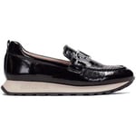 Chaussures Hispanitas  MOCASINES DE CHAROL NEGRO  LOIRA HI243621