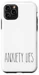 Coque pour iPhone 11 Pro Rae a inspiré Dun, votre anxiété est due à votre vrai faux professeur