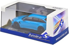 AUDI A6 RS6-R AVANT ABT 2021 LIGHT BLUE SOLIDO S4310707 1:43 BREAK SPORT RS6R C8