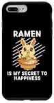 iPhone 7 Plus/8 Plus Cute Rabbit Ramen Is My Secret To Happiness Rabbit Case