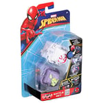 Battle Cubes- Spider-Gwen VS Green Goblin-Battle Fidget Set, 37200, Noir, Medium