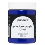 Panduro Acrylic Gloss blank akrylfärg 500 ml Ultramarine