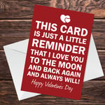 Valentines Card For Boyfriend Girlfriend Husband Wife Novelty Card For Him Her