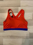 Nike Classic Pro Medium Support Padded Bra Sz Large Red 823312 852 New