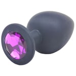 Large Black Jewelled Silicone_Butt_Plug