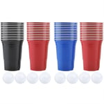 Beer Pong Set Beer Pong Drinking Game Set Beer Pong Cups22 Cups 4 PingPong UK