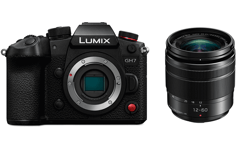 Panasonic Lumix GH7 Mirrorless Camera with 12-60mm f/3.5-5.6 Lumix Lens + Bonus Product option