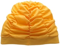 Beco Bonnet de Bain en Tissu pour Femme, Orange, Taille Unique