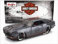 MAISTO 32273 Chevrolet - Camaro Z / 28 Coupe Custom 1968 - Gris - 1/24