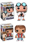 Funko POP Vinyl Figure Back to the Future - Marty Mcfly & Doc Emmet Brown