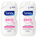 2x Sanex Zero% Sensitive Skin Shower Gel (2 x 450ml)