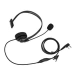 2Pin Walkie Talkie Headset Earpiece for Kenwood Baofeng PUXING Linton Radio DD